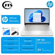 HP 14S DQ5000TU Core i5 1240P 8GB 512GB Intel Iris 14" FHD IPS office