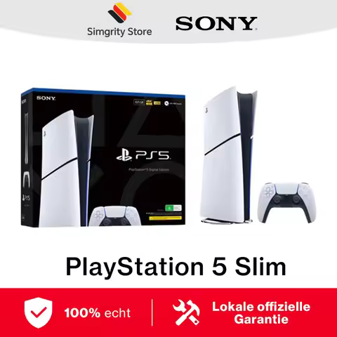 Sony PlayStation 5 Slim Digital Console (825GB) Model Group - Slim Ultra High Speed SSD Ray Tracing 