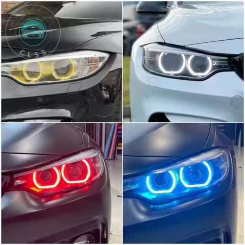 New CSL Yellow DRL Boards FOR 2014-2017 BMW M3 M4 430i 440i 428i 435i Xenon Headlight Daytime Runnin