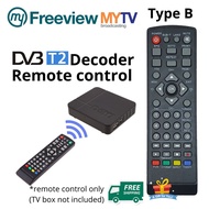 TYPE B MYTV Dvb-t2 Decorder remote control My freeview MYTV