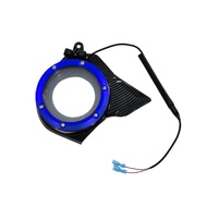 ครอบแคร้ง ไฟ RGB Giorno+ / Click160 ลายเคฟล่า มีไฟเปลี่ยนสี *ปรับไม่ได้* Giorno 125 / Click 160