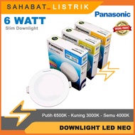 PANASONIC Neo Slim - Downlight 6W 6 Watt 6500K Cool Daylight White NNP71278B 4000K/ NNP71279B Cool W