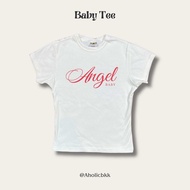 AHOLICBKK | เสื้อทรง BABY TEE ANGEL BABY