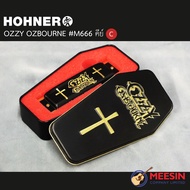Hohner ฮาร์โมนิก้า Ozzy Osbourne Signature ขนาด 10 ช่อง คีย์ C + ฟรีกล่องเก็บรักษา Limited Edition *Made in German