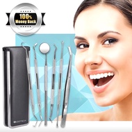 DJ MEDICAL DENTIST TEETH EXPLORER NEEDLE CLEANING DENTAL TOOL KIT SET(1300)