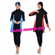 COD - Baju Renang Muslimah Dewasa dan Jumbo Polos Cantik