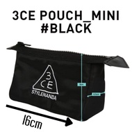 3CE Black Pouch - 3 Size Types