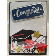 A6 Size Handmade Card Greeting Card Wishes Card Graduation Card