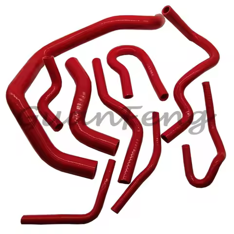 Auto Silicone Hose Water Hose 9-Piece Accessories For Honda Civic Honda EG EK