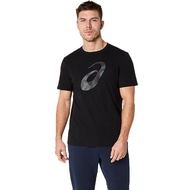 ASICS :  2031F207.001 SPIRAL LOGO GRAPHIC COTTON BLEND TEE MEN เสื้อคอกลมผู้ชาย ของแท้