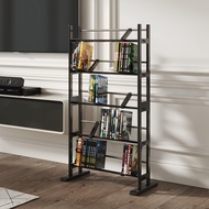 Atlantic Element Media Storage Rack (UPDATED)- Holds Up to 230 CDs or 150 DVDs, Contemporary Wood &