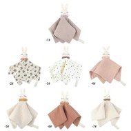 Infant Baby Appease Comforting Towel Crochet Rait Burp Cloth Sleep Soothing Toy Pacify Soother Bib f