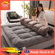 Local Power Thick 10CM Tatami Mattress Mattress Topper Foldable Mattress Single/Queen/King Tilam Mattress Topper Bedding Tilam Tatami Alas Tilam 床垫