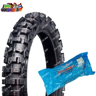 CAMAL คาเมล ชุด ยางนอก ยางใน 1 ชุด 3.00-14 80/100-14 รุ่น CM-705 วิบาก ใส่ขอบ 14 หรือทั่วไป ยางนอกมอ