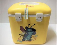 Disney迪士尼 史迪奇 冰桶 保溫桶 保冷箱 行動冰箱 附全套餐具組