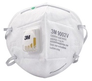 หน้ากากกันฝุ่น 3M 3เอ็ม หน้ากากป้องกันฝุ่น ละออง PM2.5 มาตรฐาน  รุ่น 9001V 3M Particulate Respirator 9001v ป้องกันฝุ่นล่ะลองในงานอุตสาหกรรมได้อย่างปลอดภัย