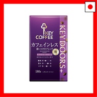 KEY COFFEE KEY DOORS+ Caffeine-free deep rich blend VP 180g x 2 bags Decaf/Non-caffeine Regular (pow