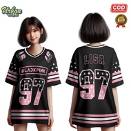 【Custom Name & Number】2025 Hot Trend  digit Casual Loose Jersey Custom Name Baju Jersey Perempuan Fu