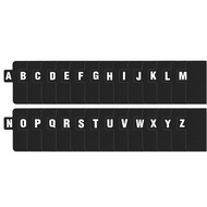 【LAY4】 <br>Alphabetical A-Z Organizer Divider 26pcs for CD DVD Vinyl Record Separator for Music Albu