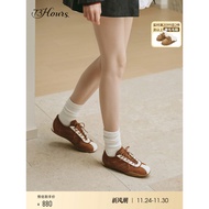 73hours Women's Shoes Sun Kiss2025 Autumn New Style Ballet Style Thin-Soled German Training Shoes Wo