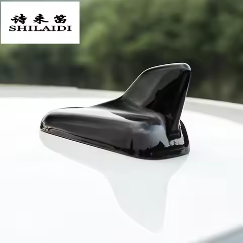 Car Styling Antenna Shark Fin Aerials Trim decoration Cover Sticker For Audi A4 B9 A5 Q2 Q3 Q5 Q2L Q
