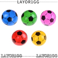 LAYOR1GG Children Soccer Ball, Rubber Matches Training Inflatable Football, Fillers Beach Outdoor Ga