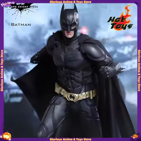 In Stock HOTTOYS HT 1/6 DX12 Dark Knight Batman Bruce Wayne Bell Desktop Ornament Movable Humanoid G