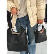The Latest Style Series IVY Leather miu Handbag Museum miumiu Original Leather Handbag Clutch Bag Ha