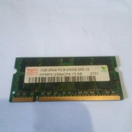 Memory/ RAM Laptop DDR2-1GB PC5300 Hynix second hand