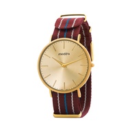 MASSA Grace Gold Watch 36mm - Gold - Leather Strap/ Steel Strap/ Nato Strap