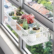 Flower Rack Flower Rack Shelf Balcony Hanging Hanging Window Sill Window Edge Indoor Household Flowe