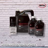 ชุดน้ำมันเครื่องกึ่งสังเคราะห์ดีเซล TRITON-PAJERO เครืองยนต์ 2400 CC < รุ่นใหม่ >[MZ321326-MZ321325-