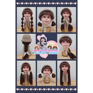Children's Wig Hat Model 7 Days 7 Styles