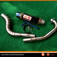 Exhaust REDLEO 38mm Y15 / Y15ZR / LC135 / RS150 / Suzuki Raider150
