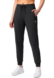 Women's Joggers Pants with Zipper Pockets Tapered Running Sweatpants for Women Lounge, Jogging