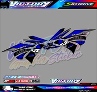 STRIPING VARIASI MOTOR SUZUKI SKY DRIVE / STIKER LIST MOTOR SUZUKI SKY DRIVE