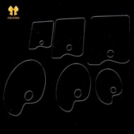 [Chuffed-t] 1Pc Clear Acrylic Artist Paint Mixing Palette Watercolor Palette Pigment Tray new