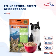 Feline Natural Freeze Dried Cat Food 100g Complete and Balanced Food For Cat