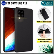 Case Samsung A12 Soft Case Premium Casing Slim Cover Galaxy A12