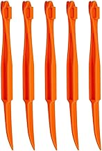 5Pcs Orange Plastic Peeler Remover Multifunctional Easy Open Fast Peeling Knife Citrus Lemon Cutter 