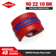 Knipex 90 22 10 BK BiX Pipe Cutter for Plastic Pipes 72mm Length