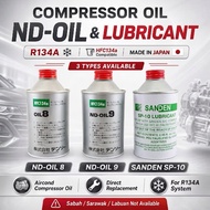 Cheapest Compressor Oil R134a For Car Aircond, Product Of Japan, ND-8 /ND-9/sunden 10 Oil ready stoc
