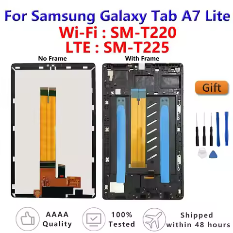 8.7" New LCD For Samsung Galaxy Tab A7 Lite SM-T220 Wifi SM-T225 LTE t220 Touch Screen Display Digit