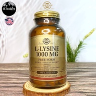 L-lysine Solgar Free Form (as HCl) 1000 mg 100 tablets Amino Acid