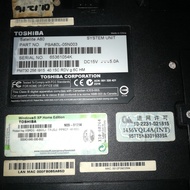 Laptop second Toshiba A 80 kondisi mati total