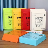 Small Size Locked Letter Box Rainproof Sunscreen Tin Letter Box Rust-Proof Suggestion Box Wall-Hangi