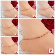 GK 001 SWIPE Latest Anklet Imitation Gold Plated Anklet Xuping Anklet Imitation Gold Jewelry Yaxiya 