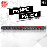 ครอส myNPE PA 234 CROSSOVER ครอสโอเวอร์ 2-3 ทางสเตอริโอ / 4 ทางโมโน PA234 ครอส 3 ทาง เครื่องแยกความถ
