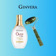 [BUY 1 FREE Massage Roller] Ginvera Premium Olive Oil Restorative 10 Botanical (100ml) x1 + FREE Mas