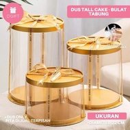 PREMIUM Cake Box Bulat Mika Kue Tart Tinggi Tall Cake Box Trasnparan